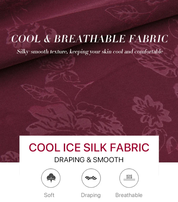 Trending Designable Ice Silk Palazzo Pants Cool & Comfy Palazzo Pants {Buy 1  Get 1 Free}