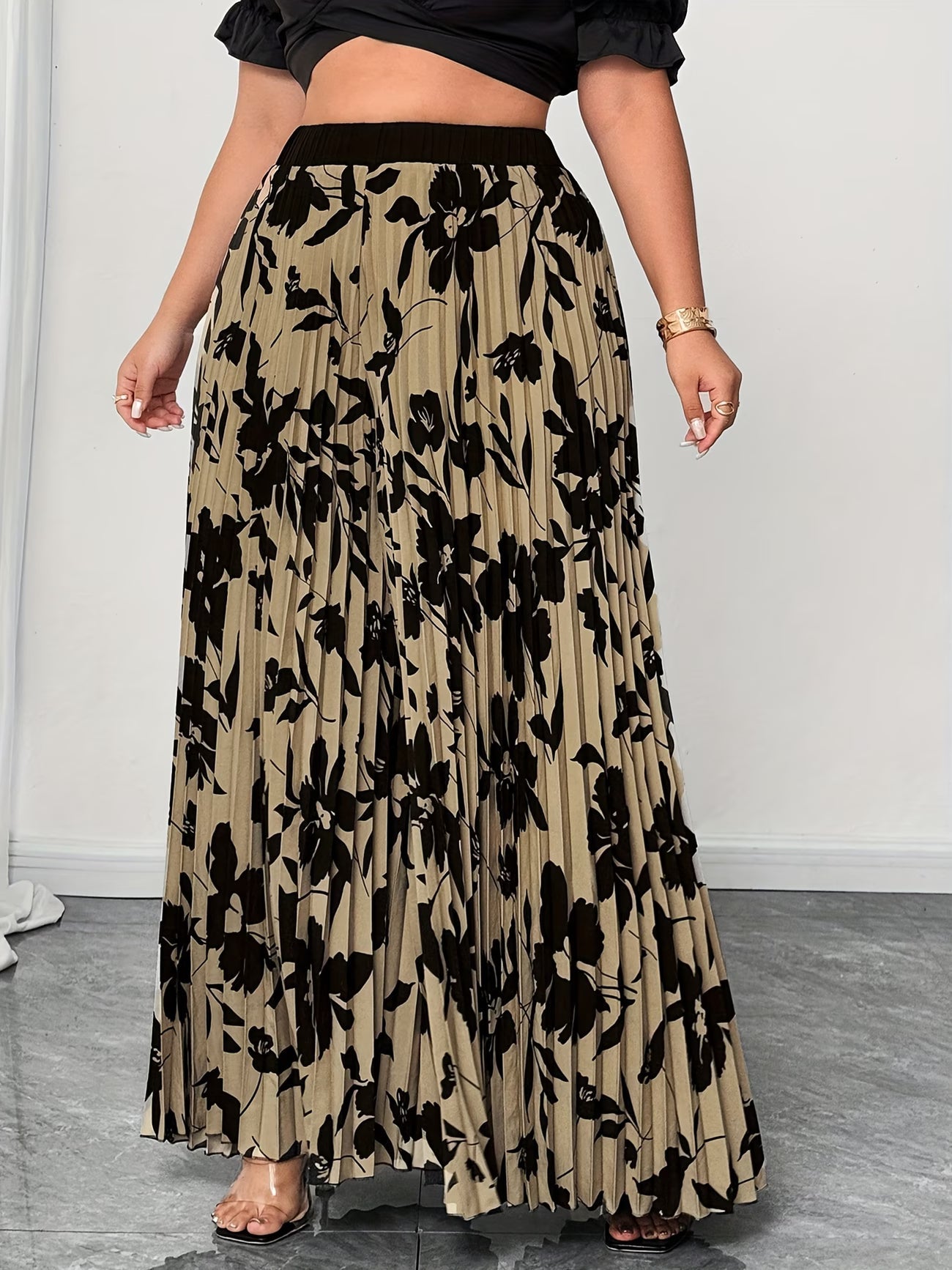 🌸 Elegant Floral Print Wide Leg Pants for Women 🌸