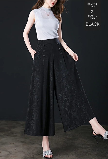 Trending Designable Ice Silk Palazzo Pants Cool & Comfy Palazzo Pants {Buy 1  Get 1 Free}