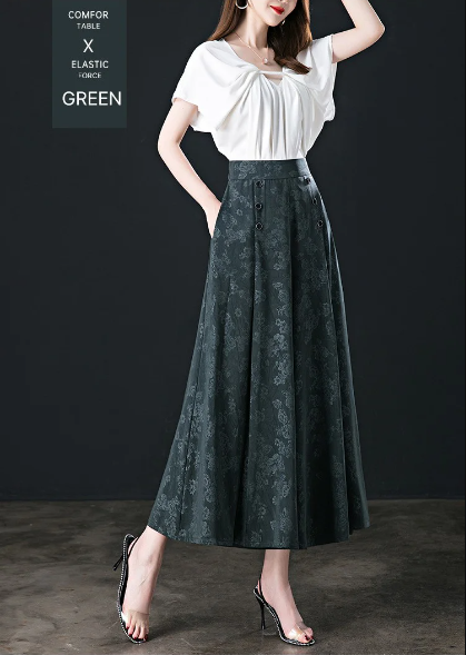 Trending Designable Ice Silk Palazzo Pants Cool & Comfy Palazzo Pants {Buy 1  Get 1 Free}