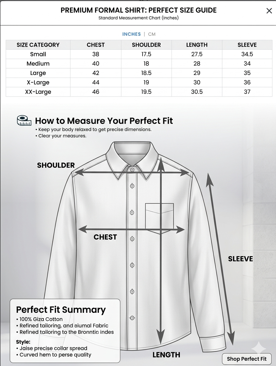 Arctic Luxe Formal Shirt