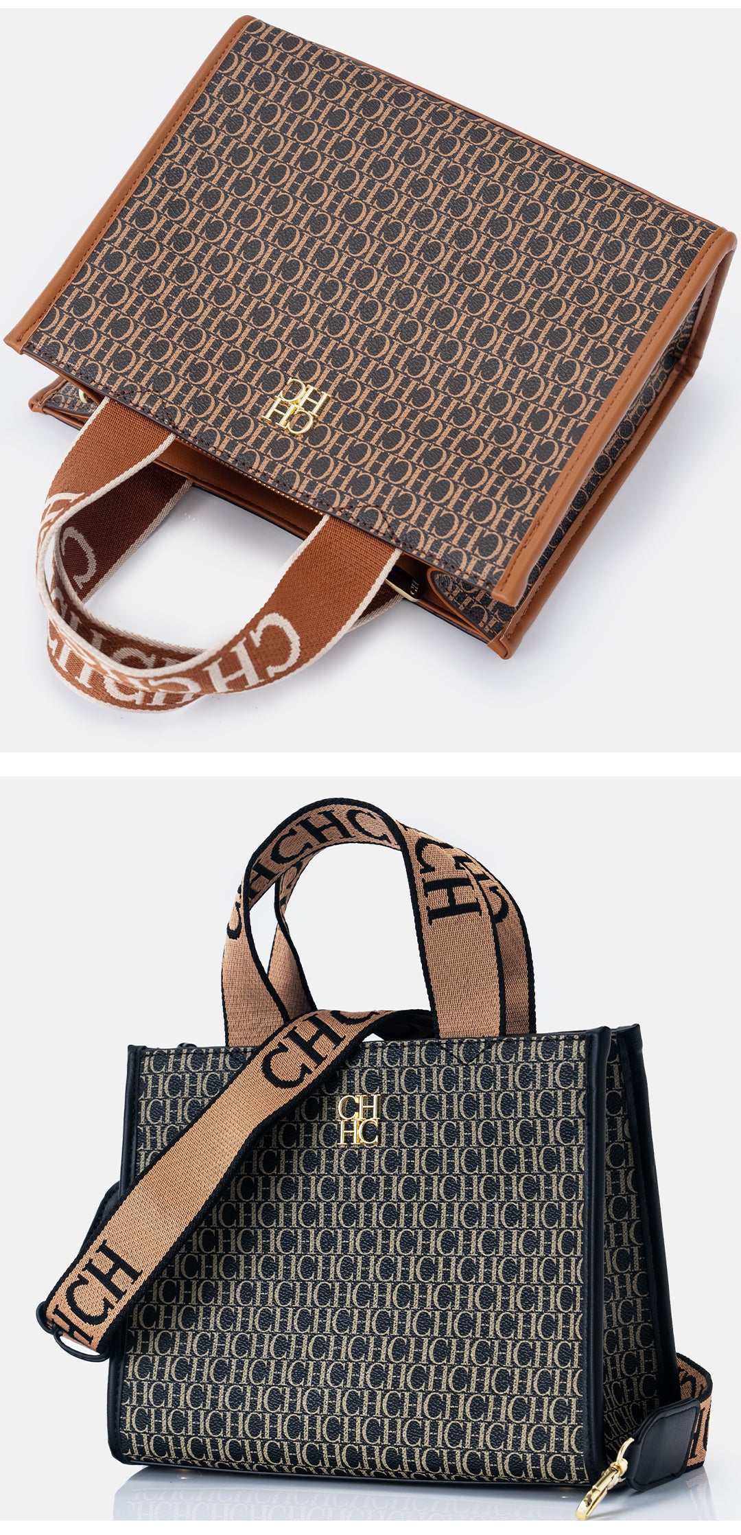 Light Luxury Women's Handbag – Stylish Large Capacity Tote with Metal Logo