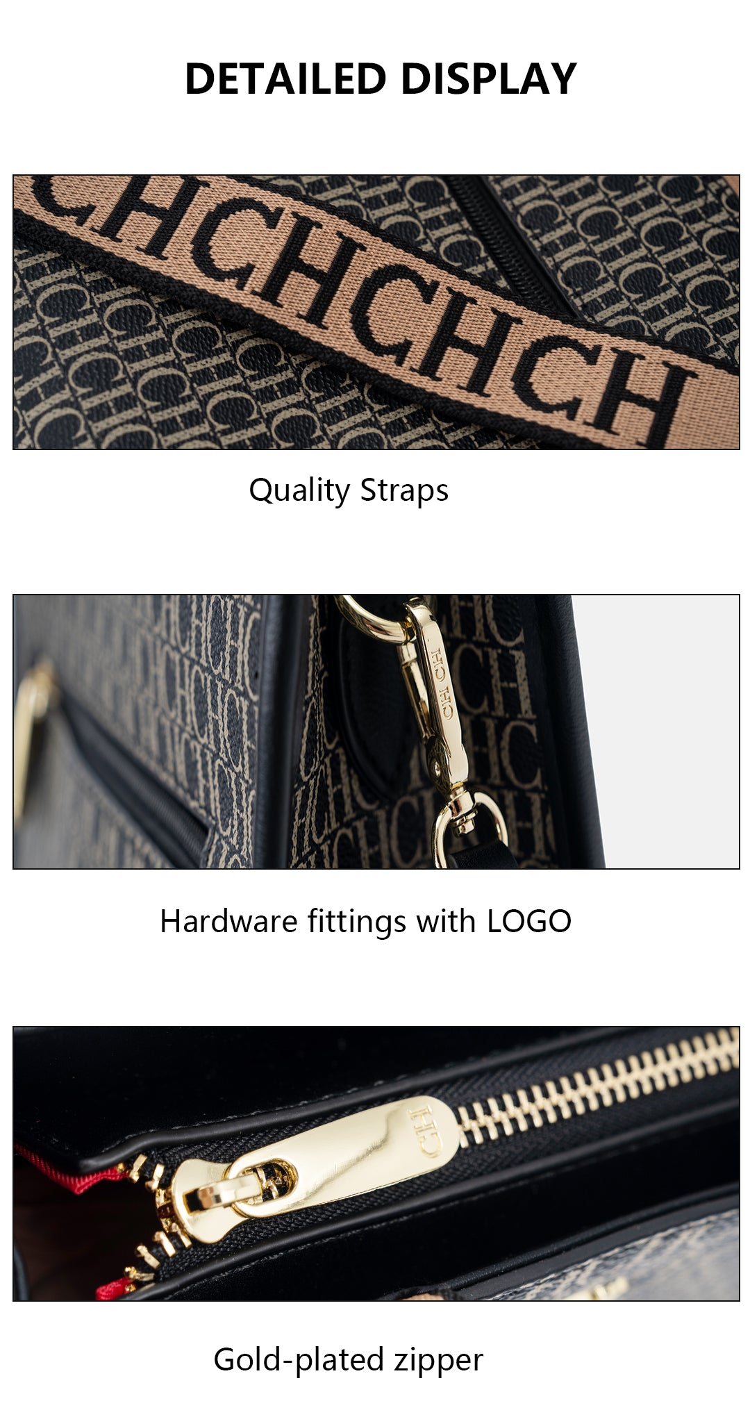Light Luxury Women's Handbag – Stylish Large Capacity Tote with Metal Logo