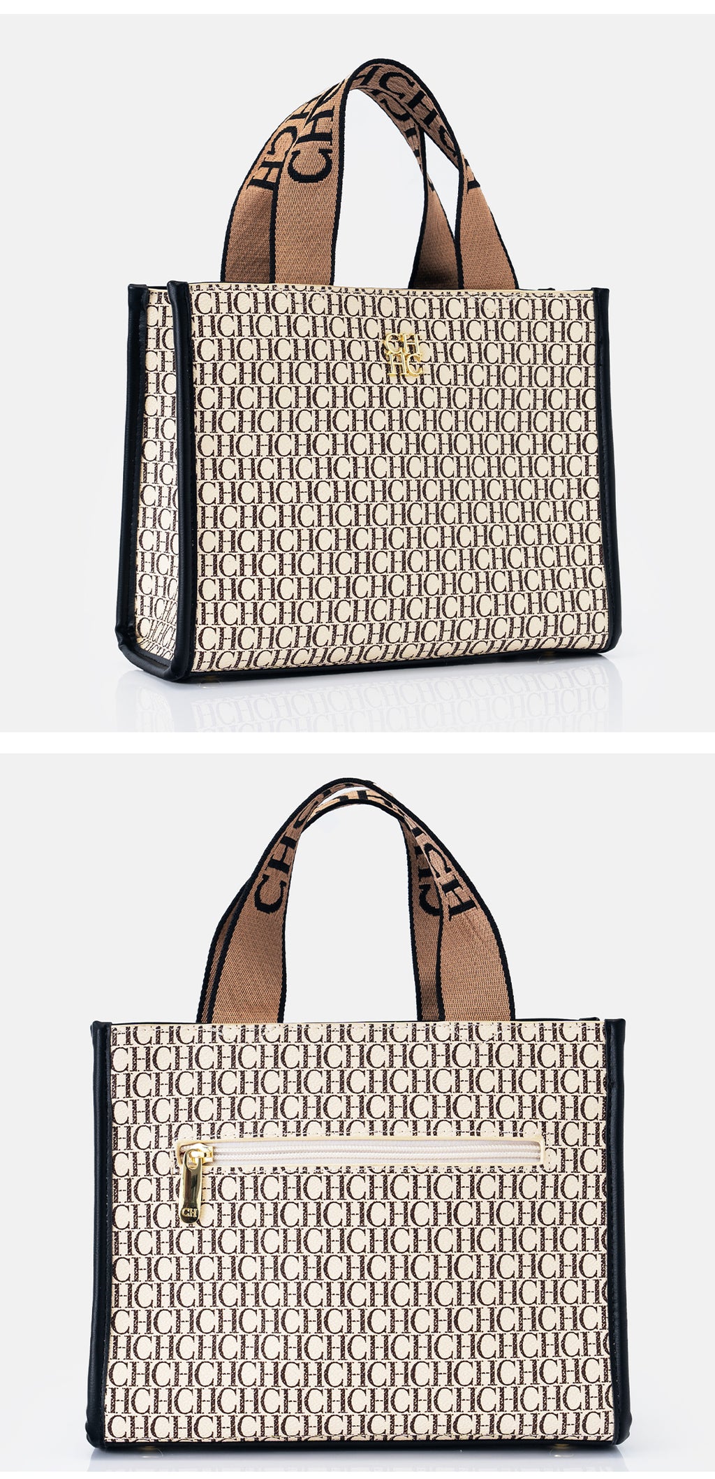 Light Luxury Women's Handbag – Stylish Large Capacity Tote with Metal Logo