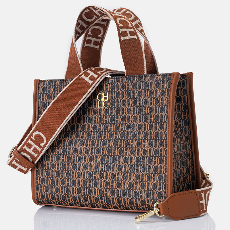 Light Luxury Women's Handbag – Stylish Large Capacity Tote with Metal Logo
