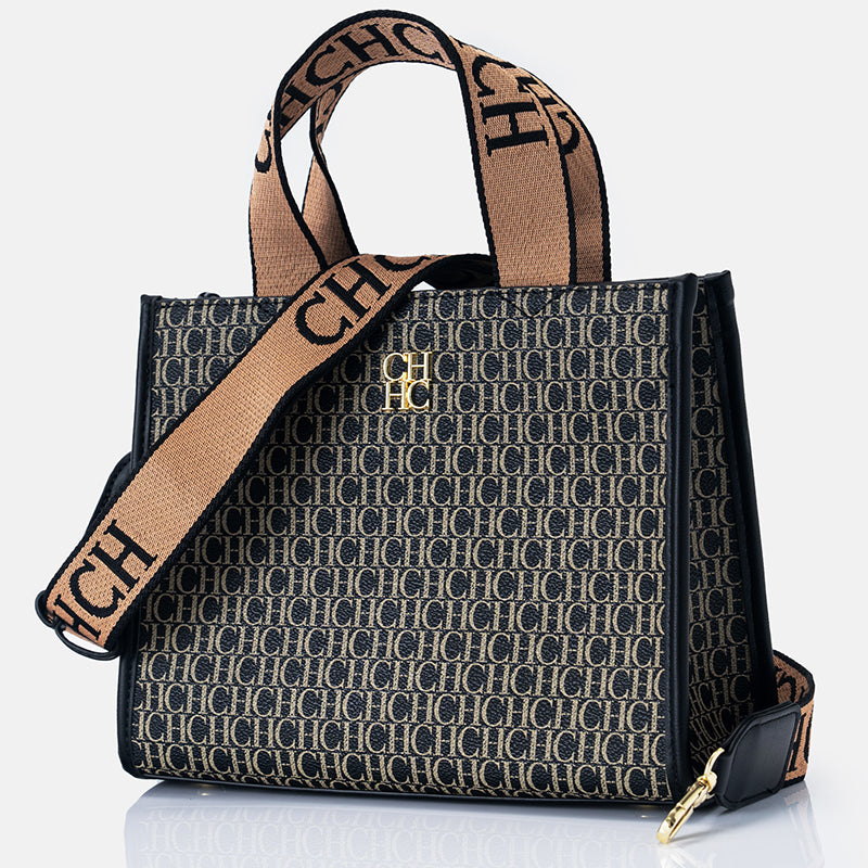 Light Luxury Women's Handbag – Stylish Large Capacity Tote with Metal Logo