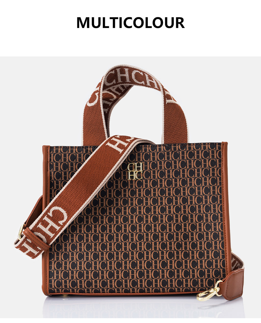 Light Luxury Women's Handbag – Stylish Large Capacity Tote with Metal Logo