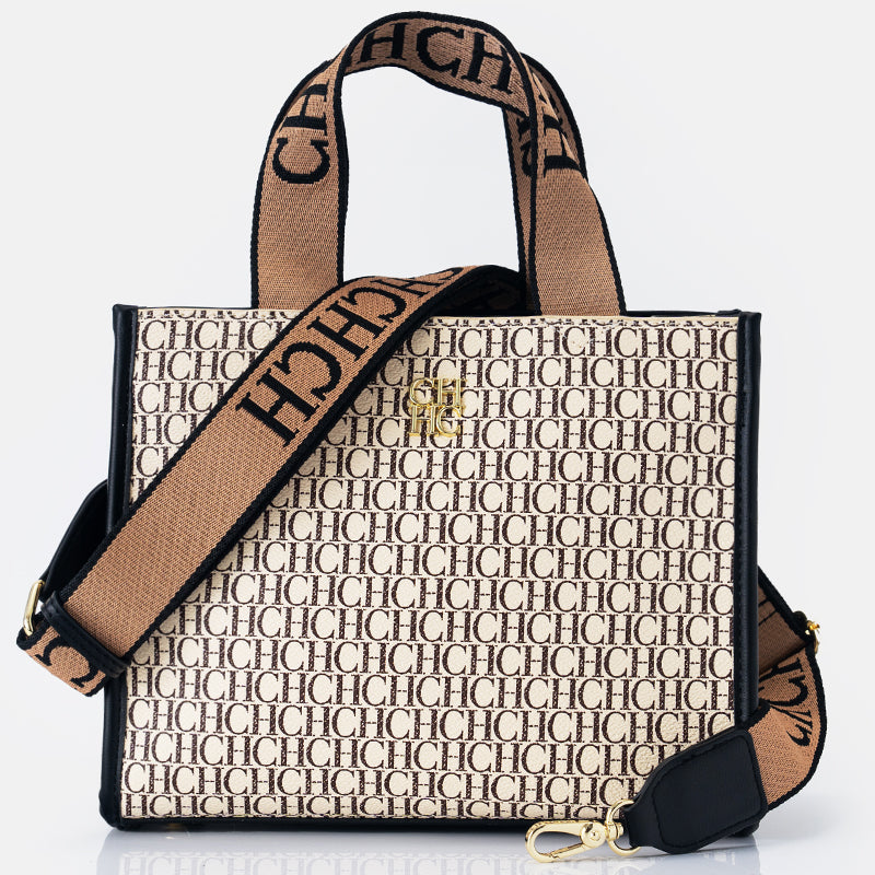 Light Luxury Women's Handbag – Stylish Large Capacity Tote with Metal Logo