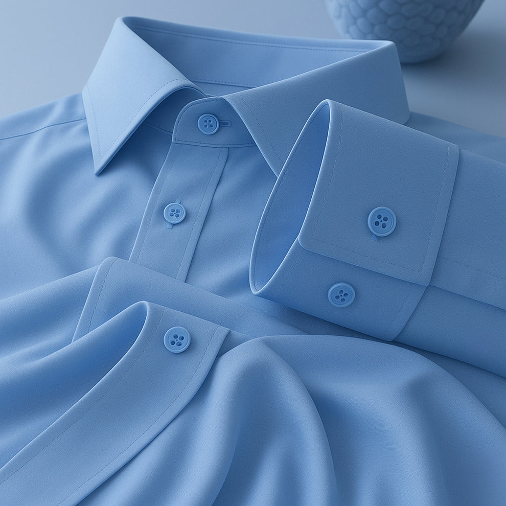 Premium Smooth Satin Long Sleeve Shirt