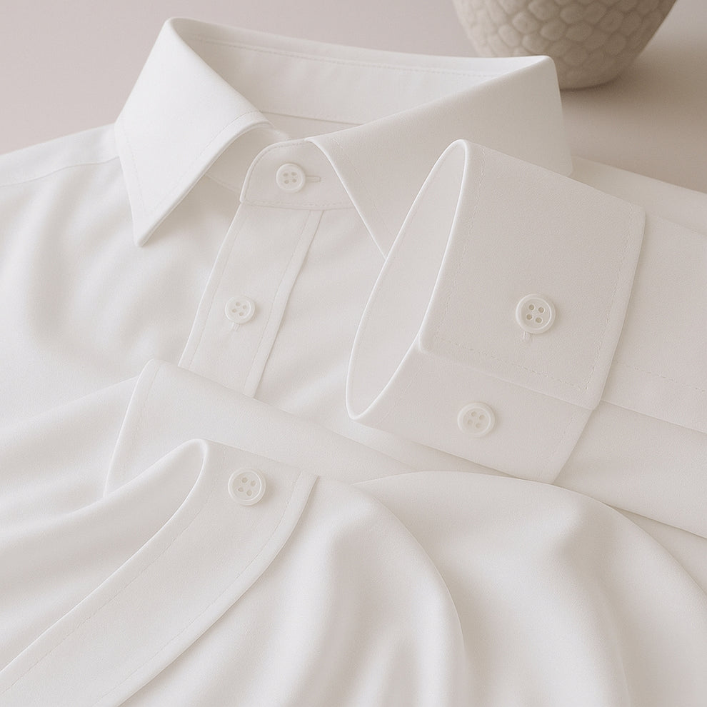 Premium Smooth Satin Long Sleeve Shirt