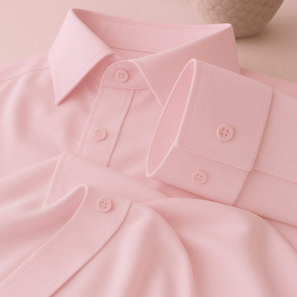 Premium Smooth Satin Long Sleeve Shirt