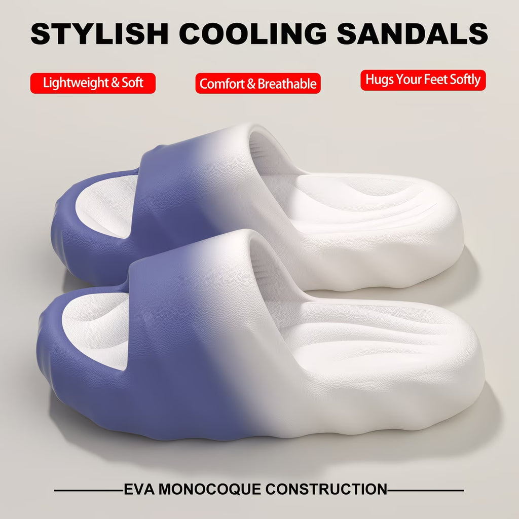 Comfort Thick-Sole Indoor & Outdoor Slippers