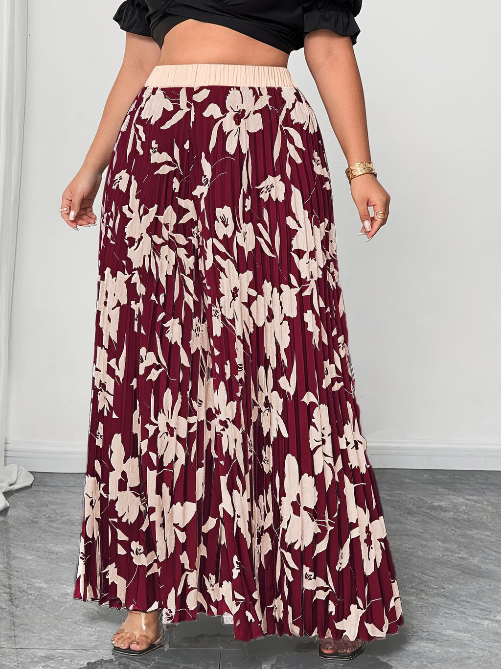🌸 Elegant Floral Print Wide Leg Pants for Women 🌸