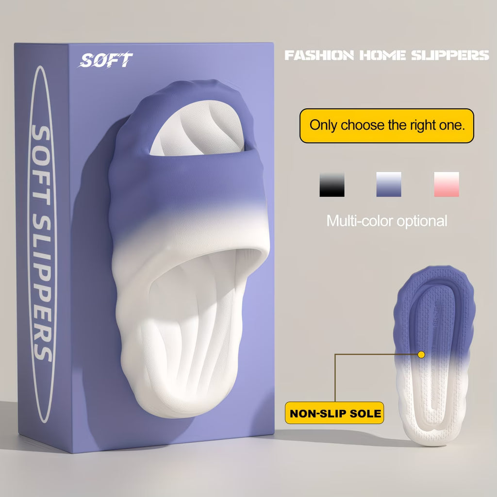 Comfort Thick-Sole Indoor & Outdoor Slippers