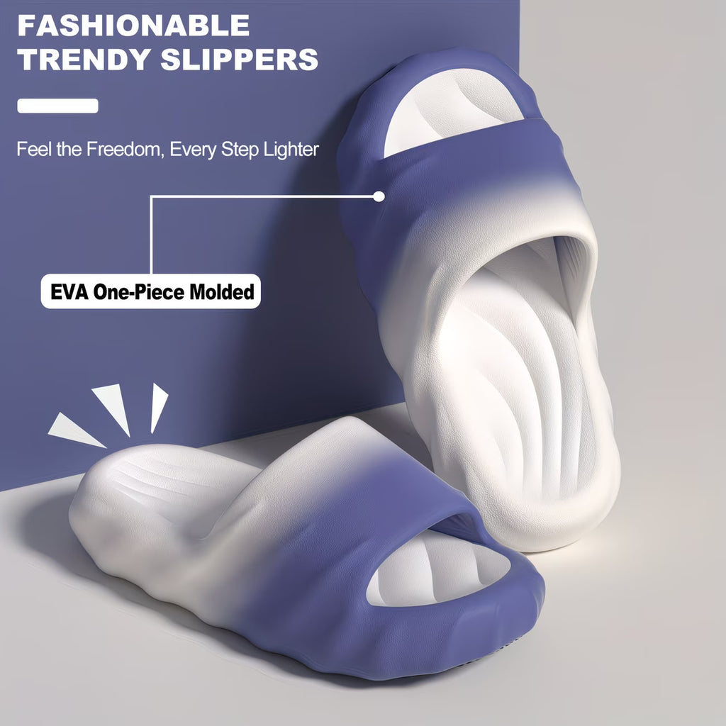 Comfort Thick-Sole Indoor & Outdoor Slippers